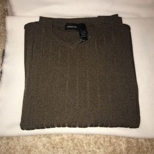 NWOT Men’s Claiborne Brown Sweater
